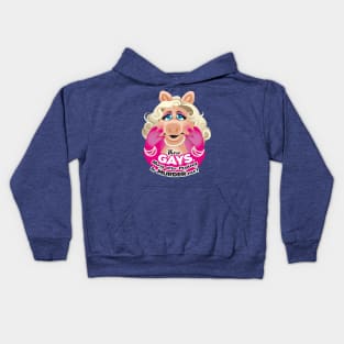 These GAYS, they are trying to MURDER me! Kids Hoodie